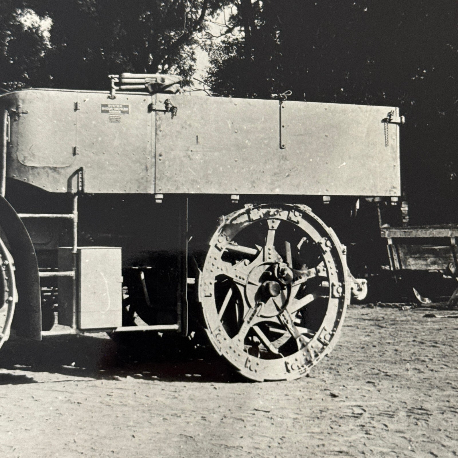 Porsche Factory Press Photo Photograph Werkfoto Early Antique Tractor Truck