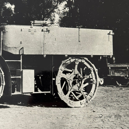 Porsche Factory Press Photo Photograph Werkfoto Early Antique Tractor Truck