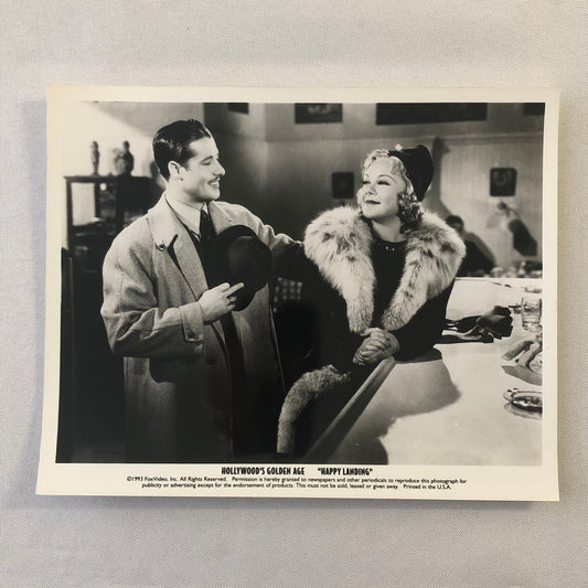 Movie Film Press Photo Photograph Happy Landing Hollywood Golden Age 1993