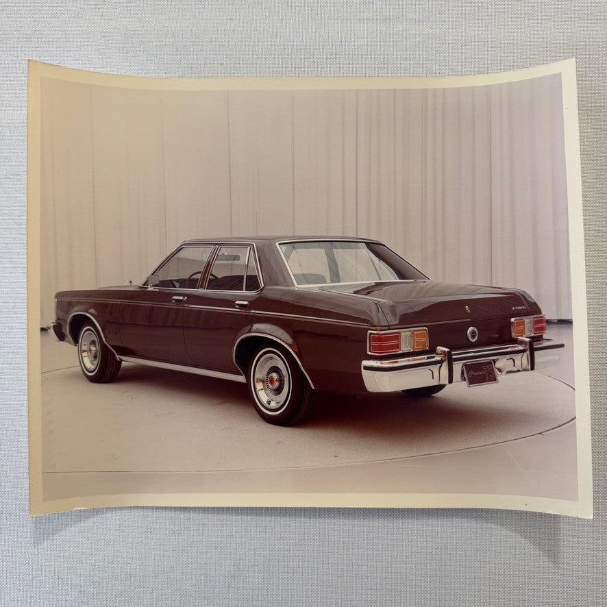 1975 Ford Granada Sedan Car Photo Photograph Print Vintage