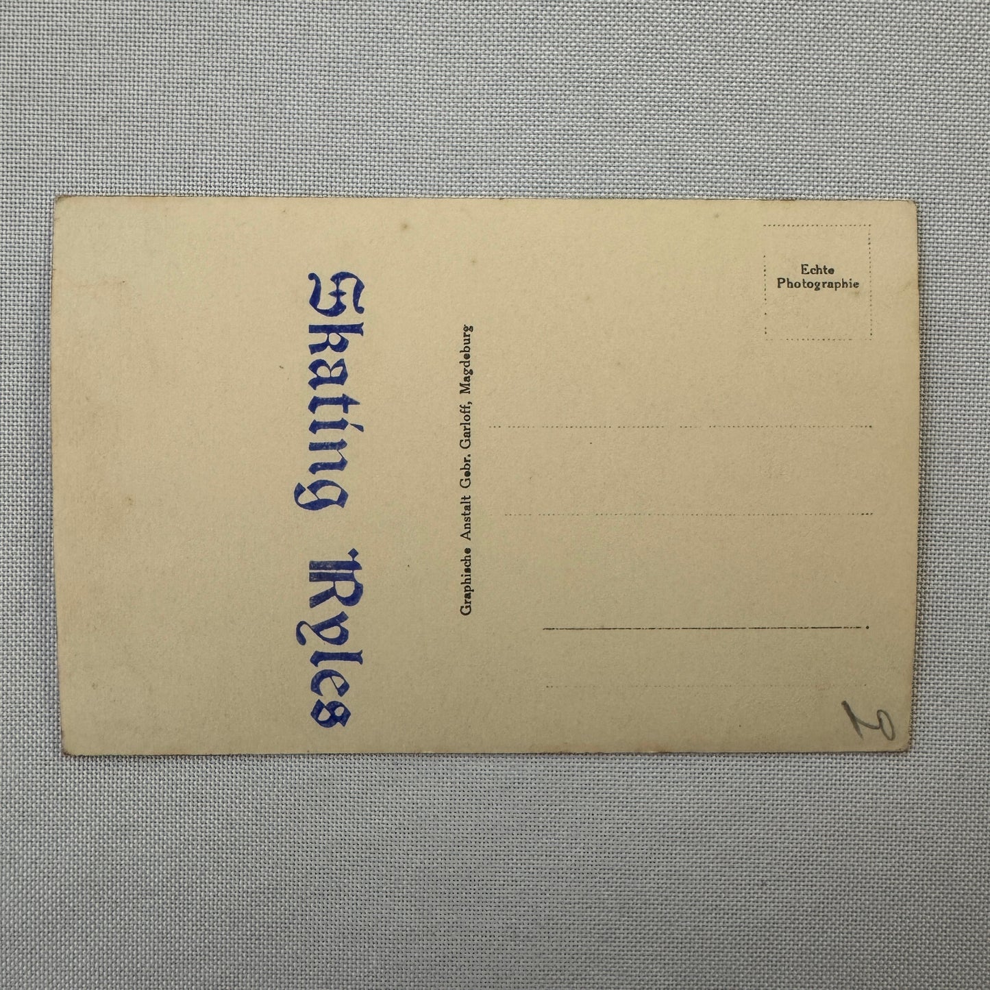 Circus Rollerskating Roller Skate Circus Act Photo Photograph Postcard Vintage