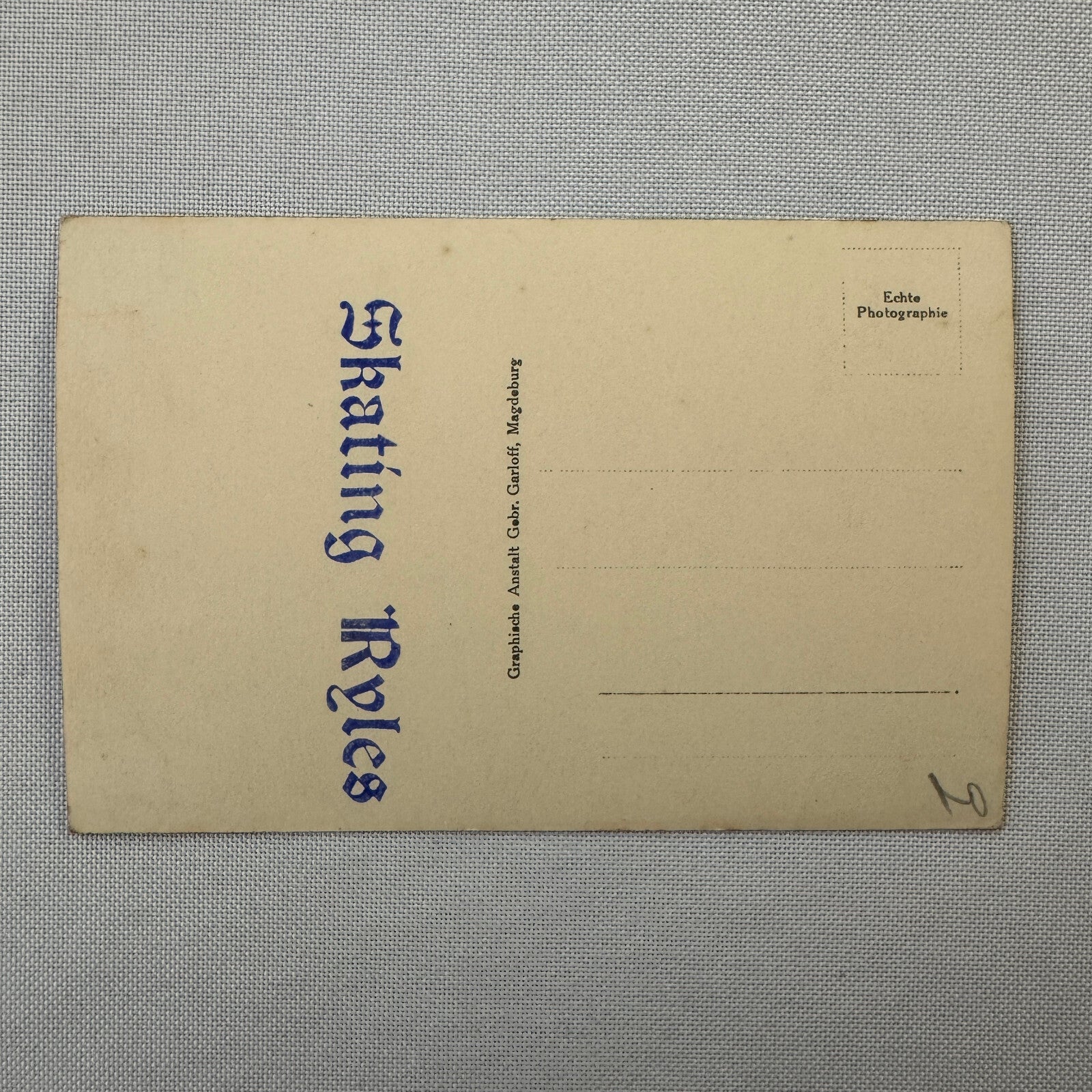 Circus Rollerskating Roller Skate Circus Act Photo Photograph Postcard Vintage