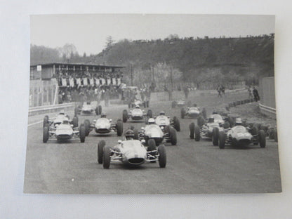 Vintage 1960s Racing Photograph Photo Image - Balteria Partenza - Italy 