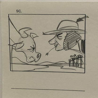ANIMANIACS Animation Storyboard Illustration Drawing Sketch Story Board Art