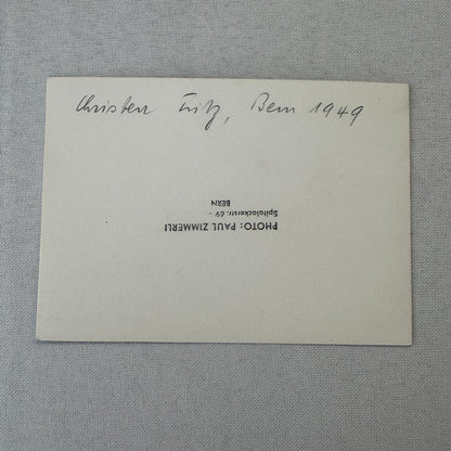 Vintage Racing Photo Photograph Print Christopher Fritz Bern 1949 Alfa Romeo ?