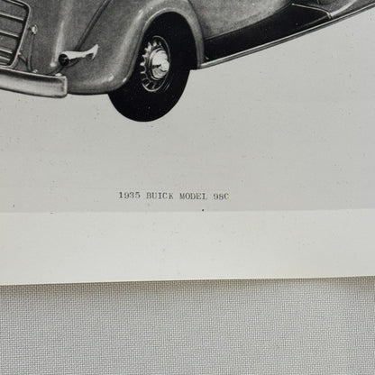 1935 Buick Model 98C Car Automobile Vintage Image Modern Print