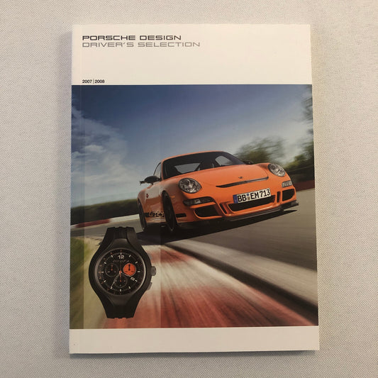 Porsche Lifestyle Accessories Brochure Catalog Die Cast Model Watch Clothing +