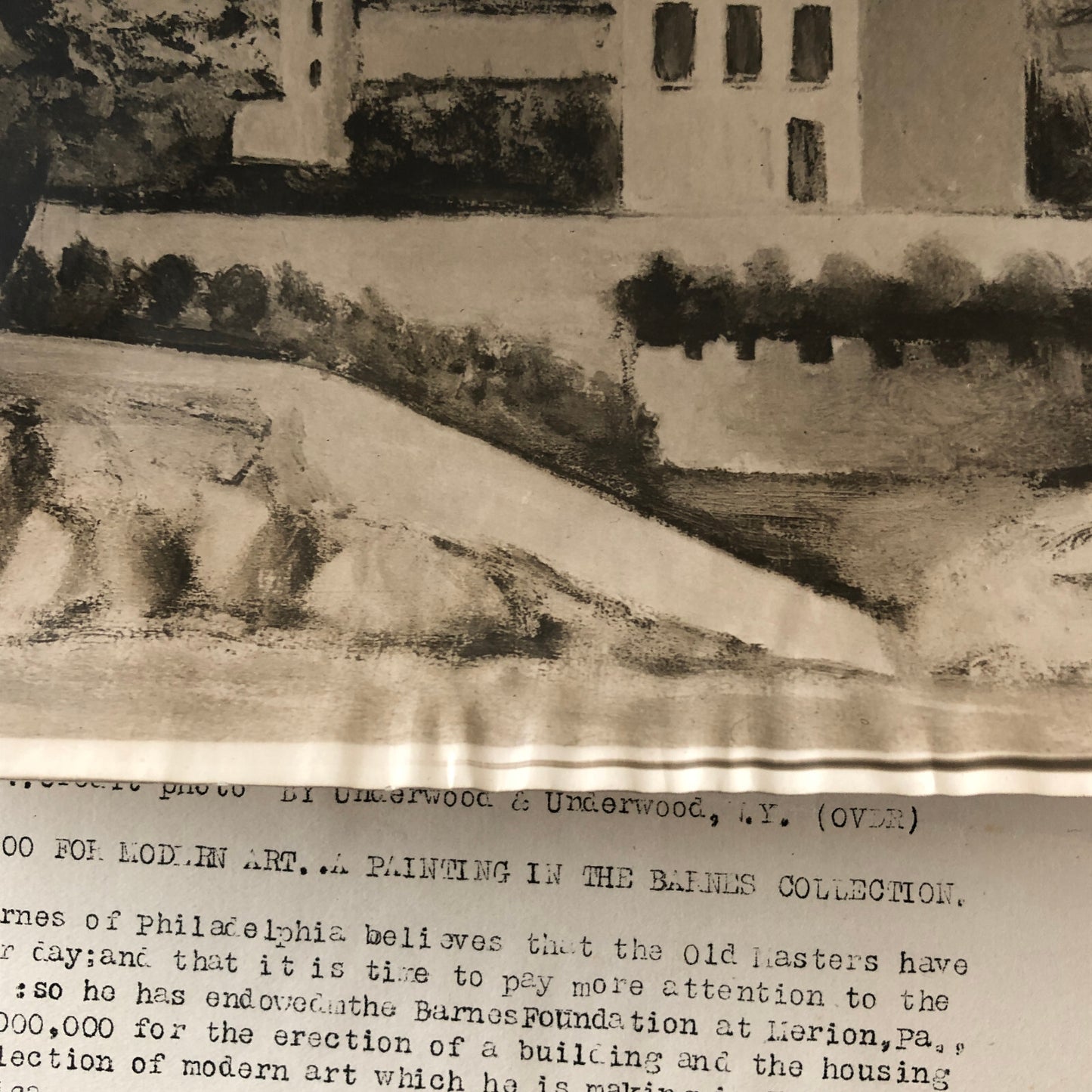 Press Photo Photograph Art Painting Collection Hayden Jules Pascin