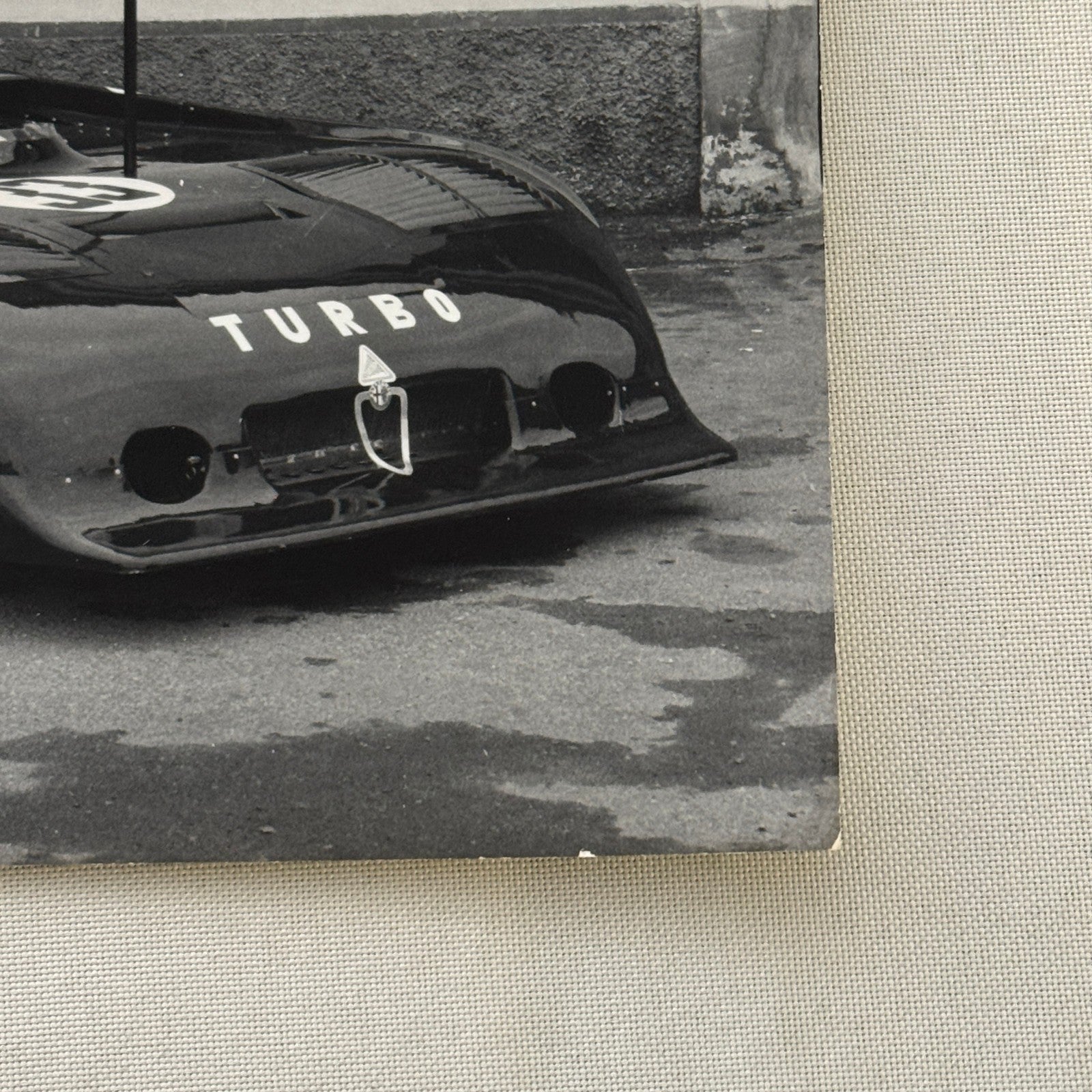 Vintage Racing Photo Alfa Romeo 33 TT 12 Turbo Car Photograph Motorsport Print