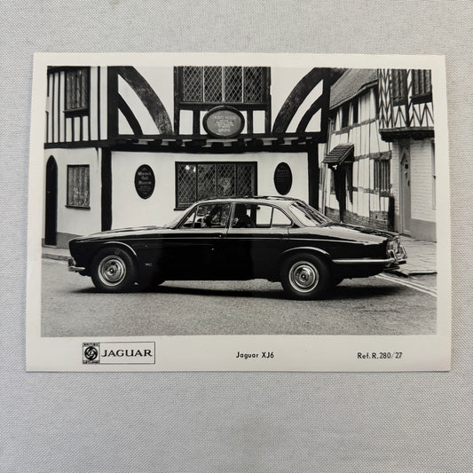 Jaguar XJ6 Vintage Factory Press Photo Photograph Print British Leyland 1972