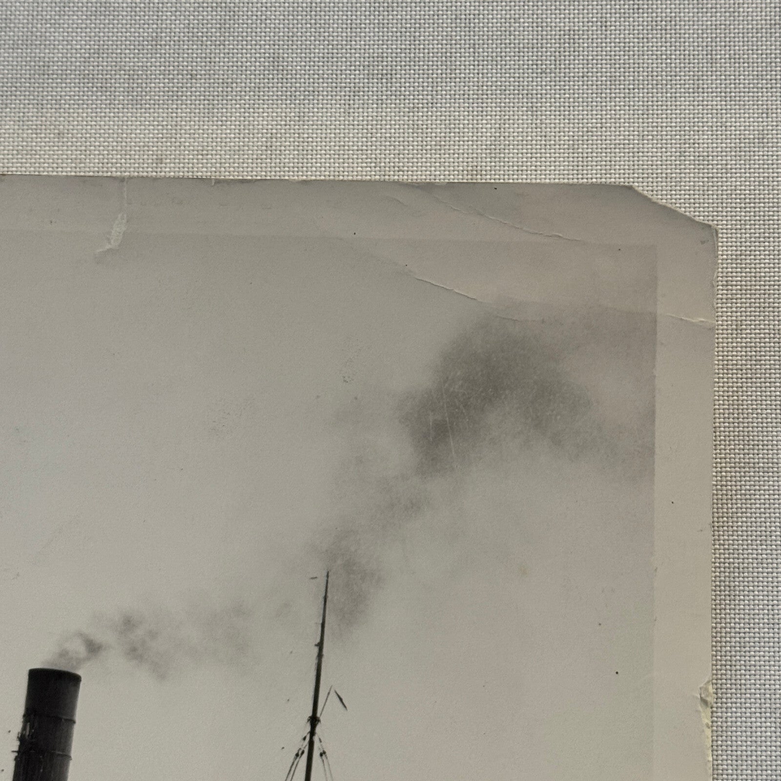 Cunard White Star Line SS RMS Alaunia Ship Boat Press Photo Photograph 1925