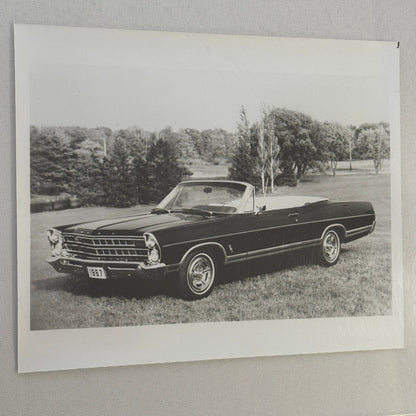 1967 Ford Galaxie 500XL Convertible Car Vintage Image Modern Print