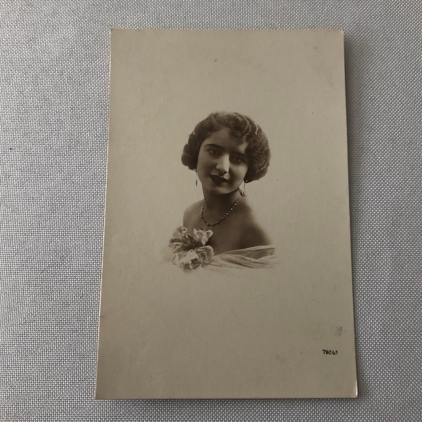 Circus Performer Real Photo Postcard RPPC Post Card Vintage Photograph