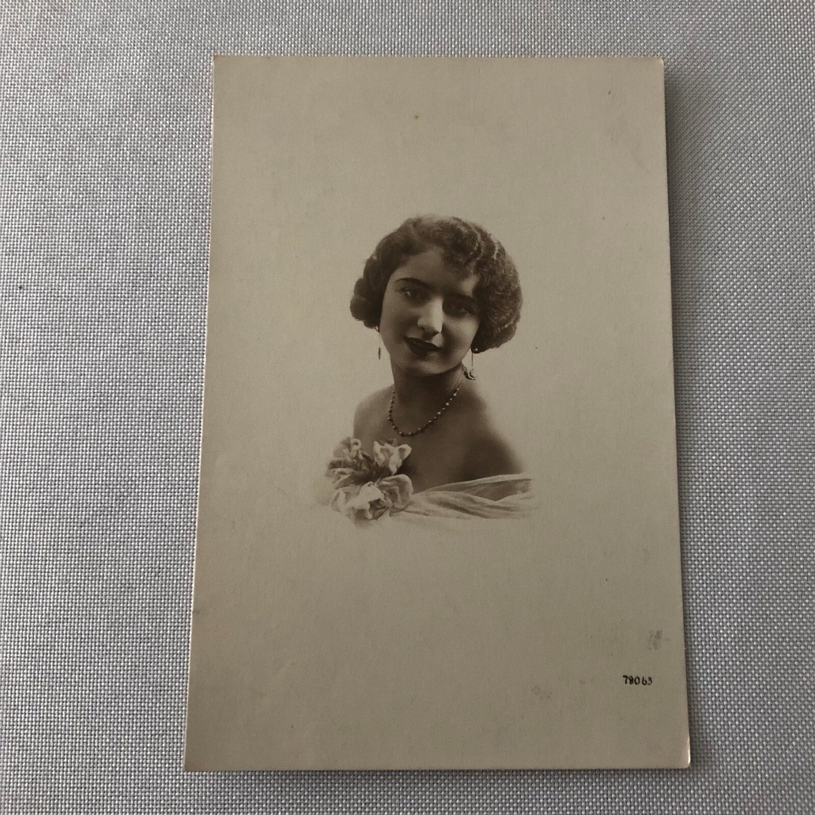 Circus Performer Real Photo Postcard RPPC Post Card Vintage Photograph