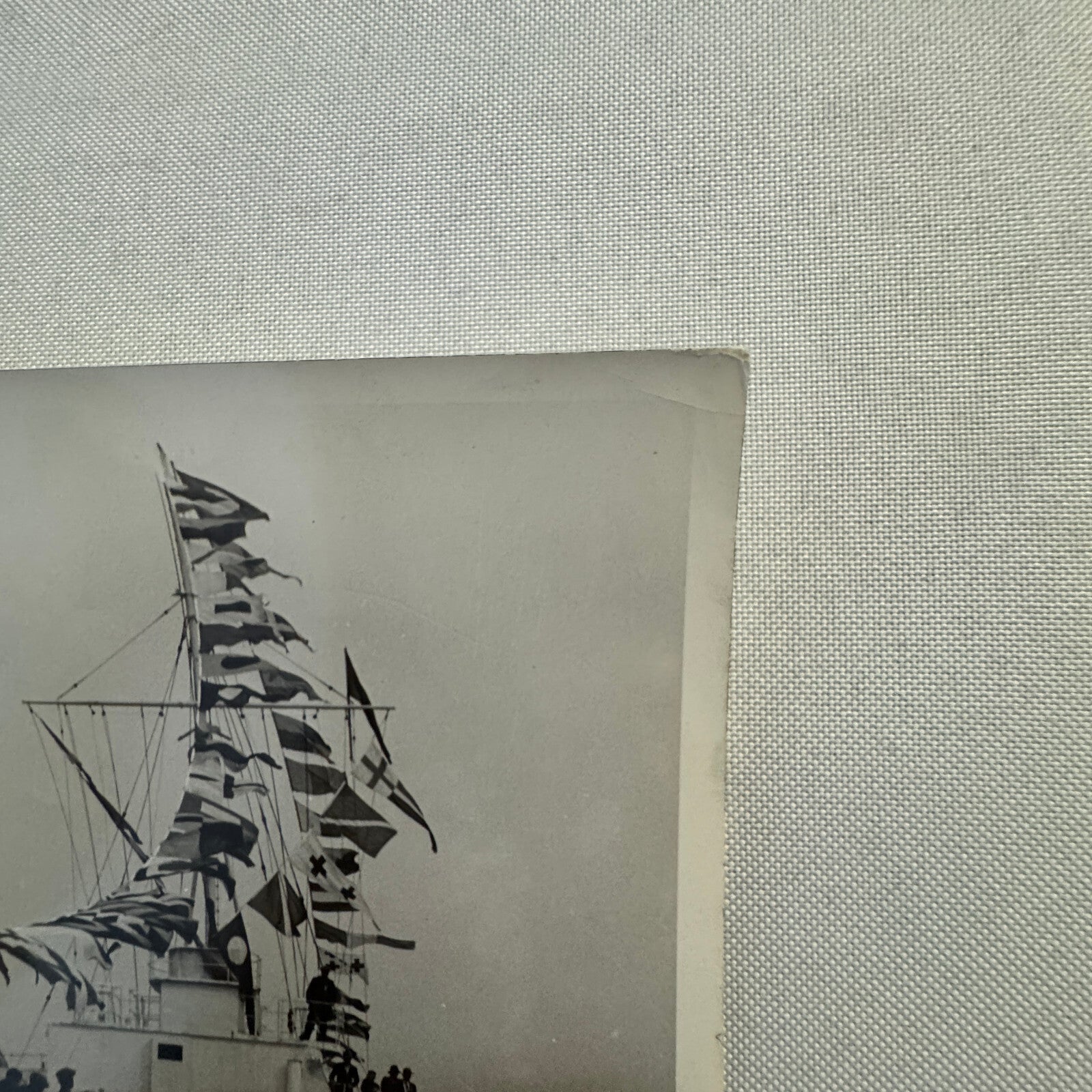 Vintage Boat Ship Photo Photograph Print Lauzon