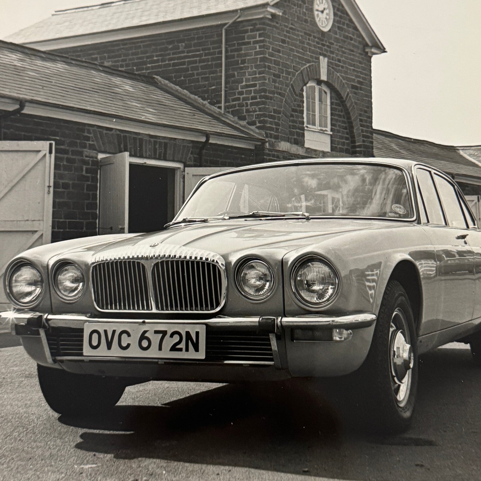 Daimler Sovereign LWB Car Factory Press Photo Photograph Jaguar Sovereign