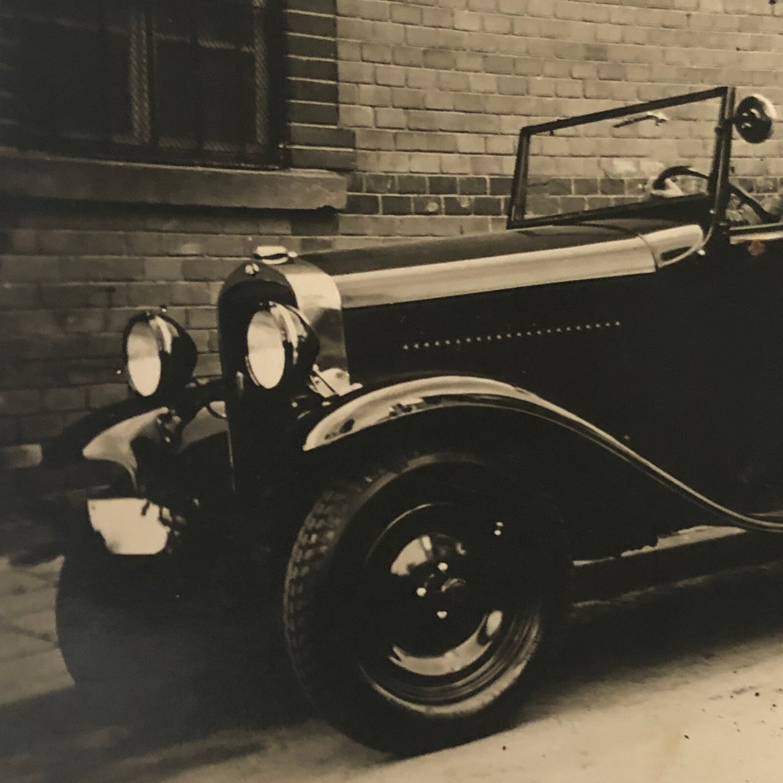 Vintage Photo Photograph Snapshot Men Cars Automobiles Germany + AL22SM2