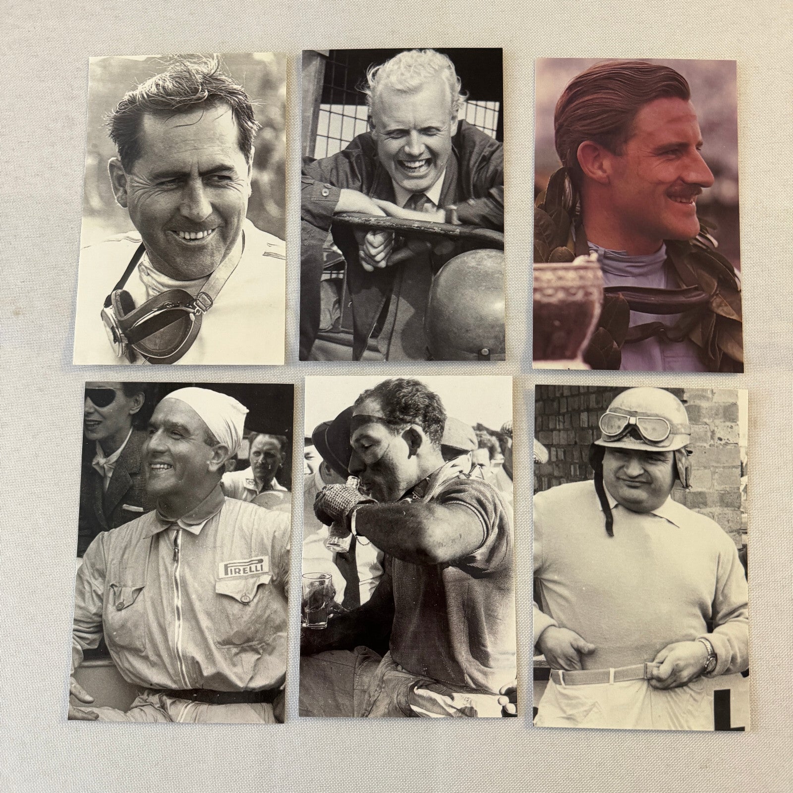 Racing Driver Legend Postcard Lot 28X Stirling Moss Jackie Stewart Jack Brabham