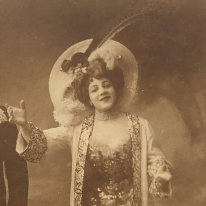 Circus Act Postcard Post Card Vintage Real Photo Postcard RPPC