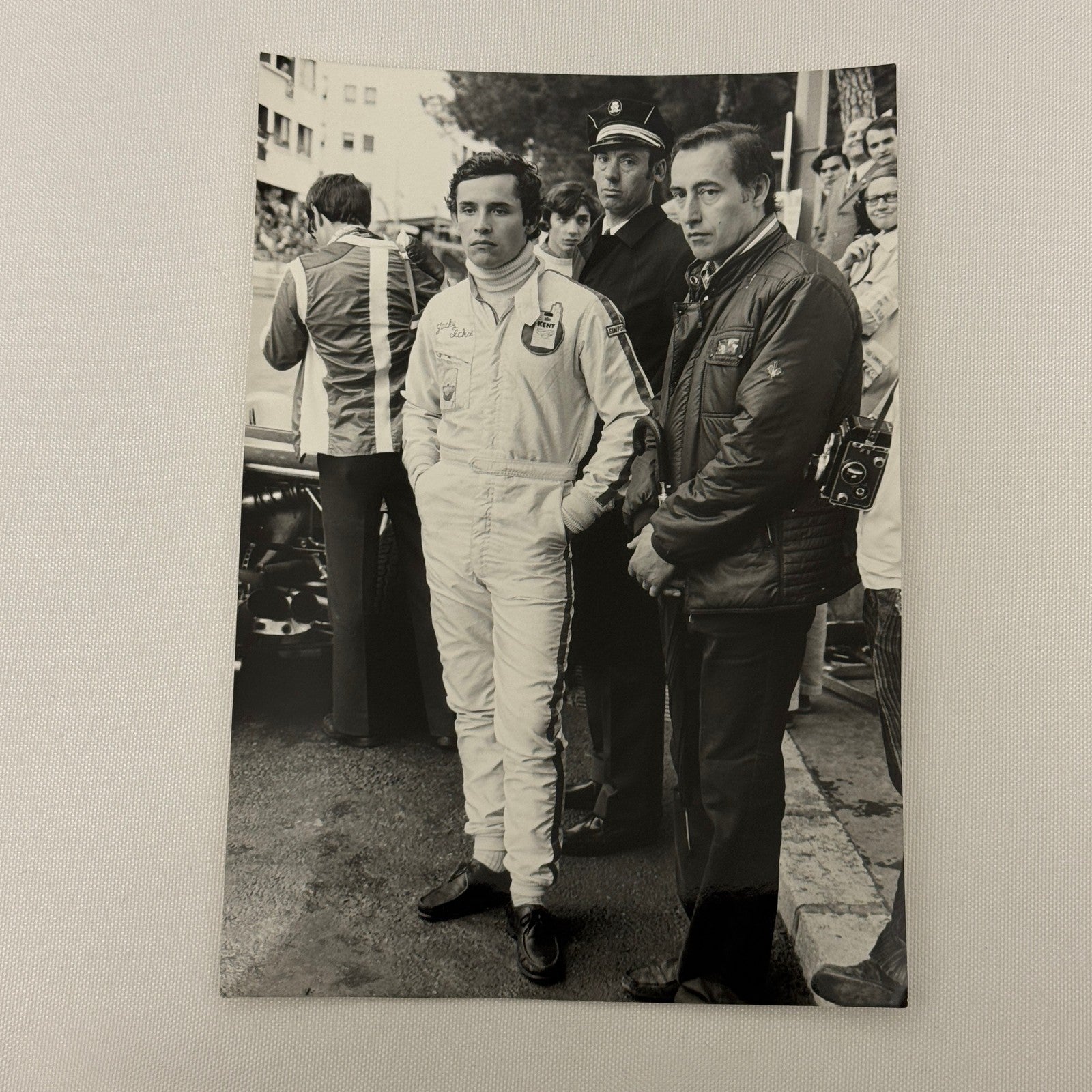 Vintage Racing Photo 1971 Monaco Grand Prix Race Jacky Ickx Motorsport