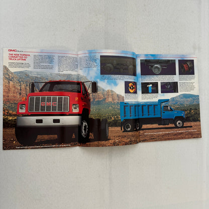 GMC Topkick Truck Sales Brochure Catalog Advertising