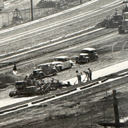Vintage Cars on California Highway Photo Photograph Print Associated Press
