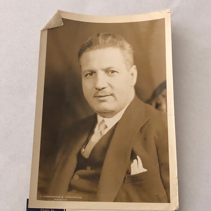 Press Photo Photograph Egypt Egyptian NRA National Recovery Administration 1933