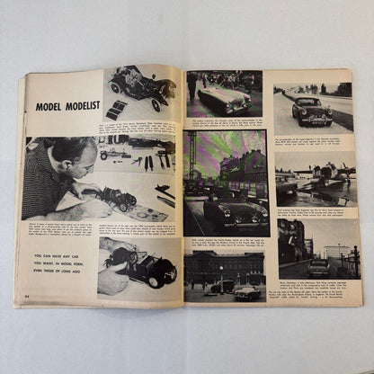 1955 Motorsport Magazine Racing Mercedes Benz 300SL Porsche Speedster Chrysler