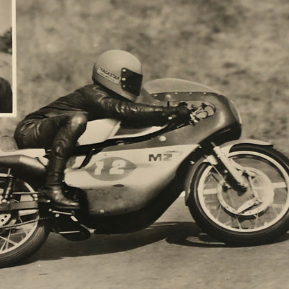Vintage Motorcycle Racing Postcard Post Card Bernd Kohler Germany