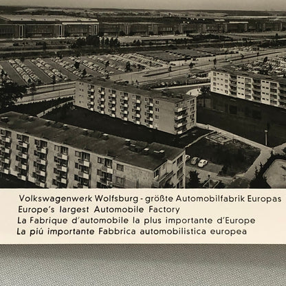 Volkswagen VW Factory Press Photo Photograph Print 1961