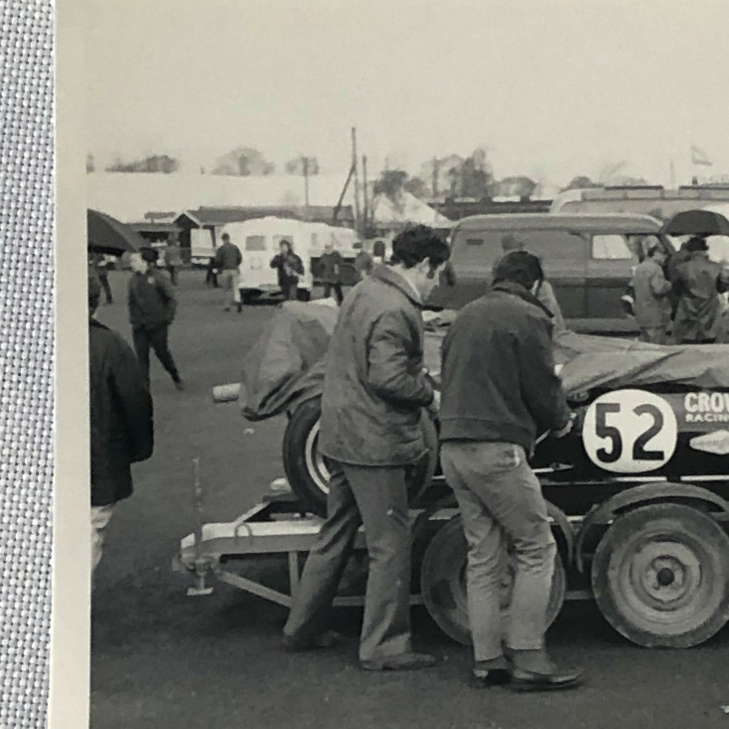 Vintage Racing Car Photo Photograph Crown Lynn Racing