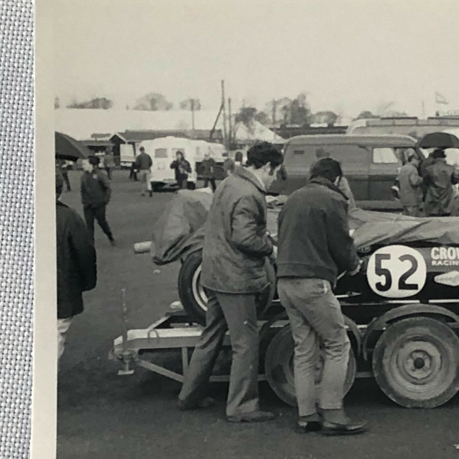 Vintage Racing Car Photo Photograph Crown Lynn Racing