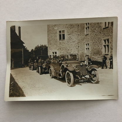 Antique Press Photo Photograph Agence Meurisse Paris Nice Rally Racing Car Cars