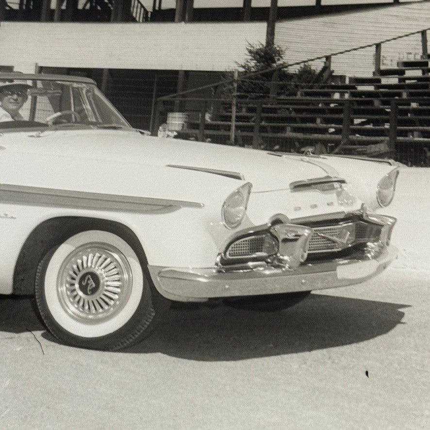 Vintage Indy 500 Racing Photo 1956 DeSoto Official Pace Car Photograph