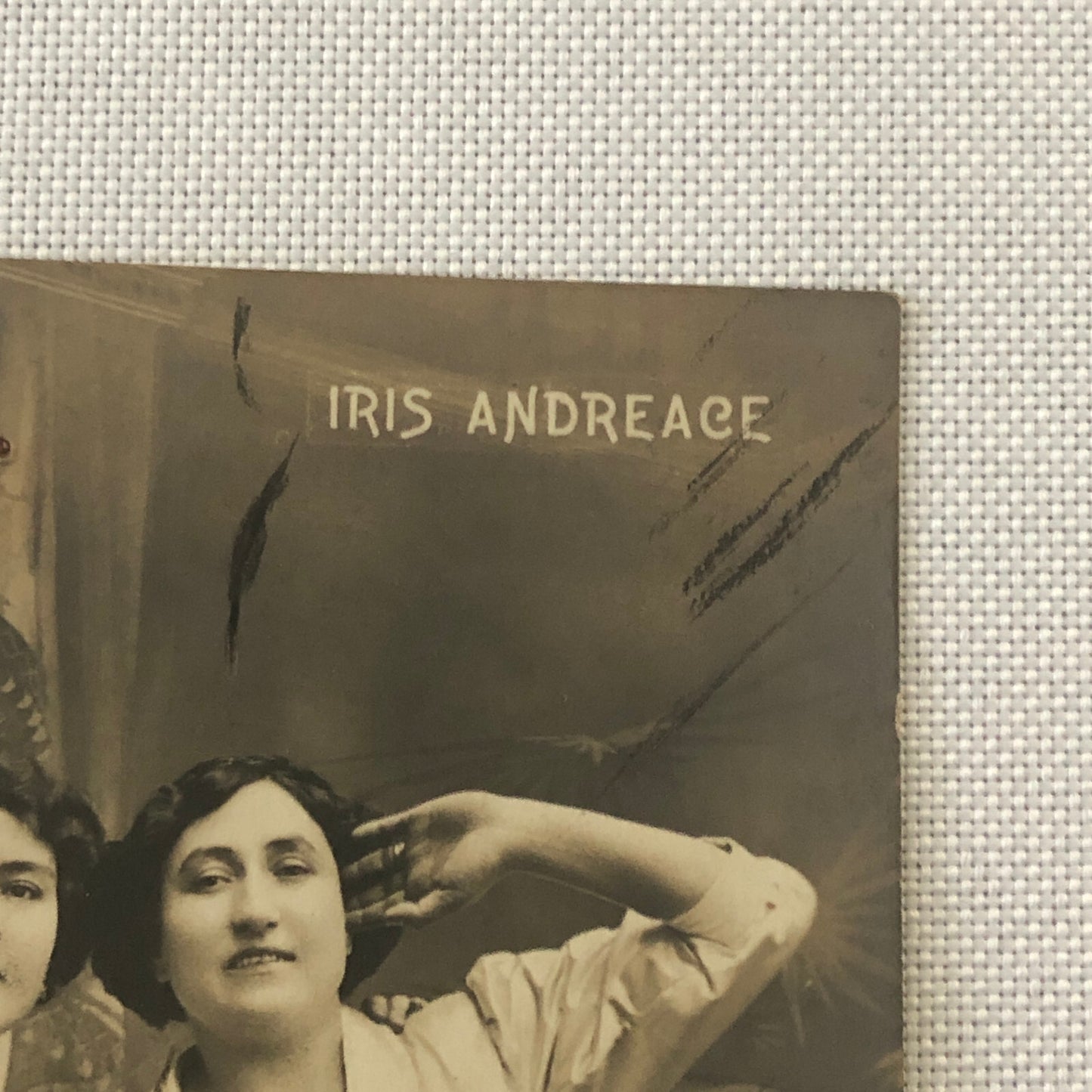 Circus Performer Women Dancers Acrobats Real Photo Postcard RPPC Los Andreace