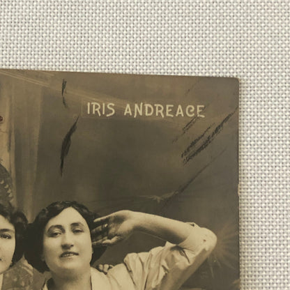 Circus Performer Women Dancers Acrobats Real Photo Postcard RPPC Los Andreace
