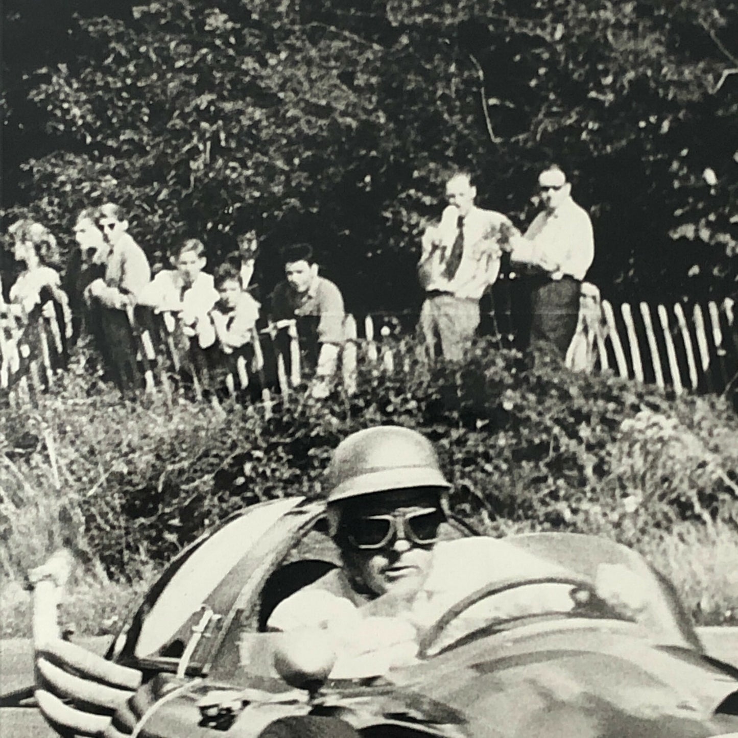 Vintage Racing Photo Photograph Jack Brabham - Autocar Magazine 1958 