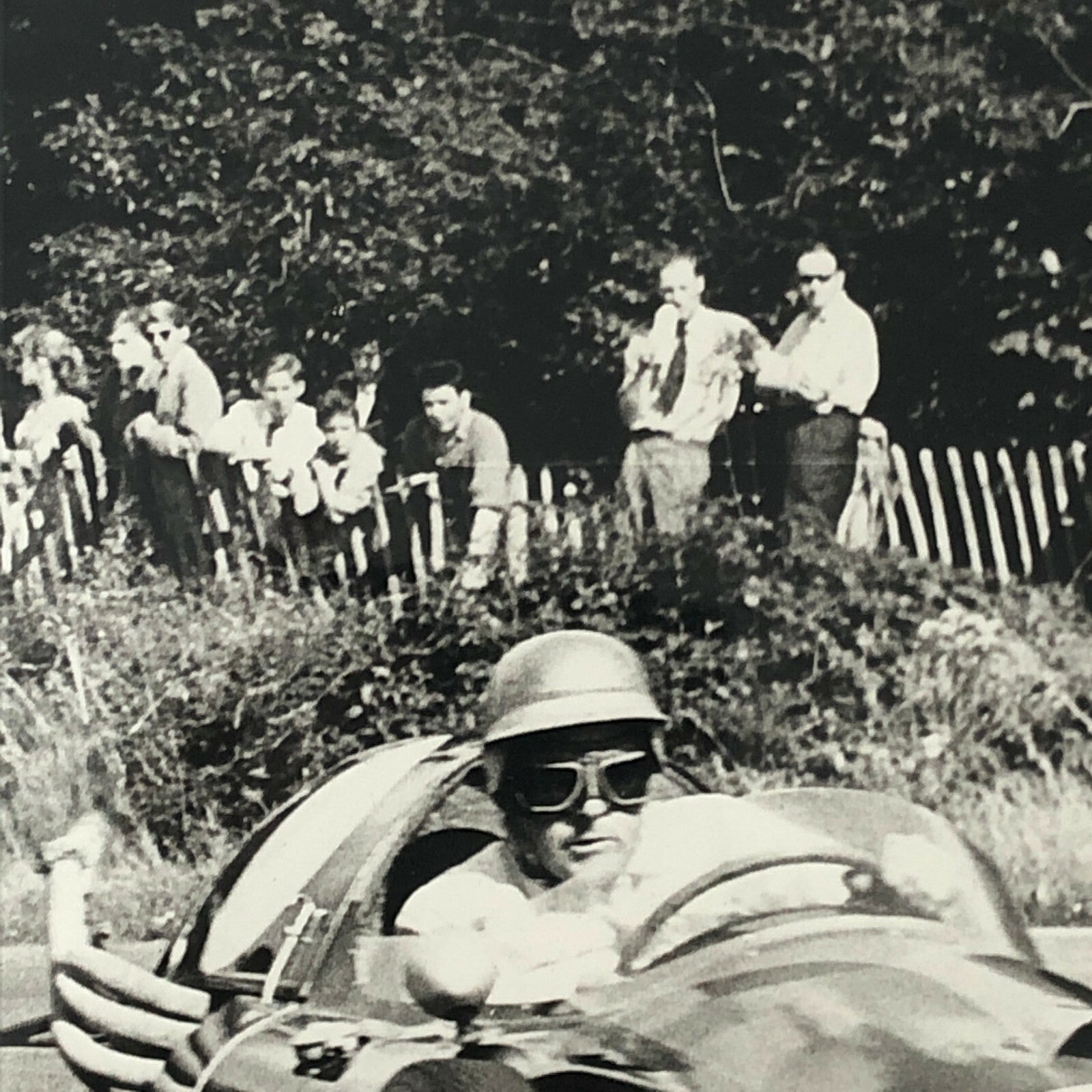 Vintage Racing Photo Photograph Jack Brabham - Autocar Magazine 1958 