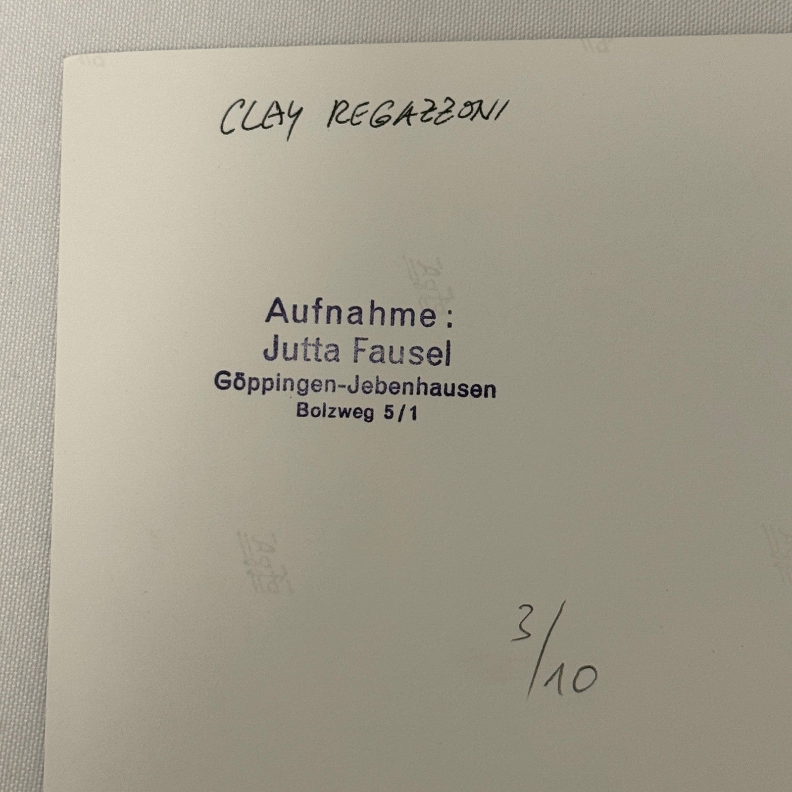 Vintage Racing Photo 1970 Italian Grand Prix Driver Clay Regazzoni Motorsport