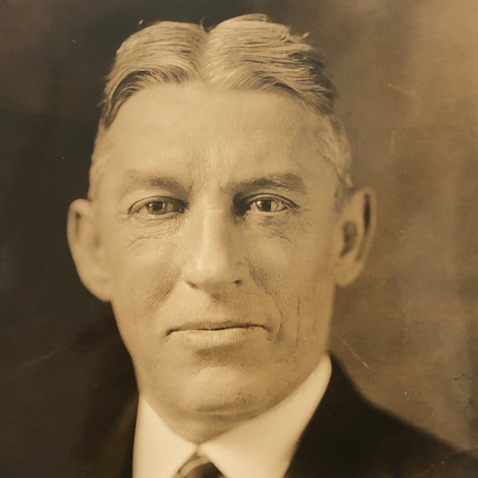 Press Photo Photograph Prohibition Law Enforcement Dry Army Chief Portrait