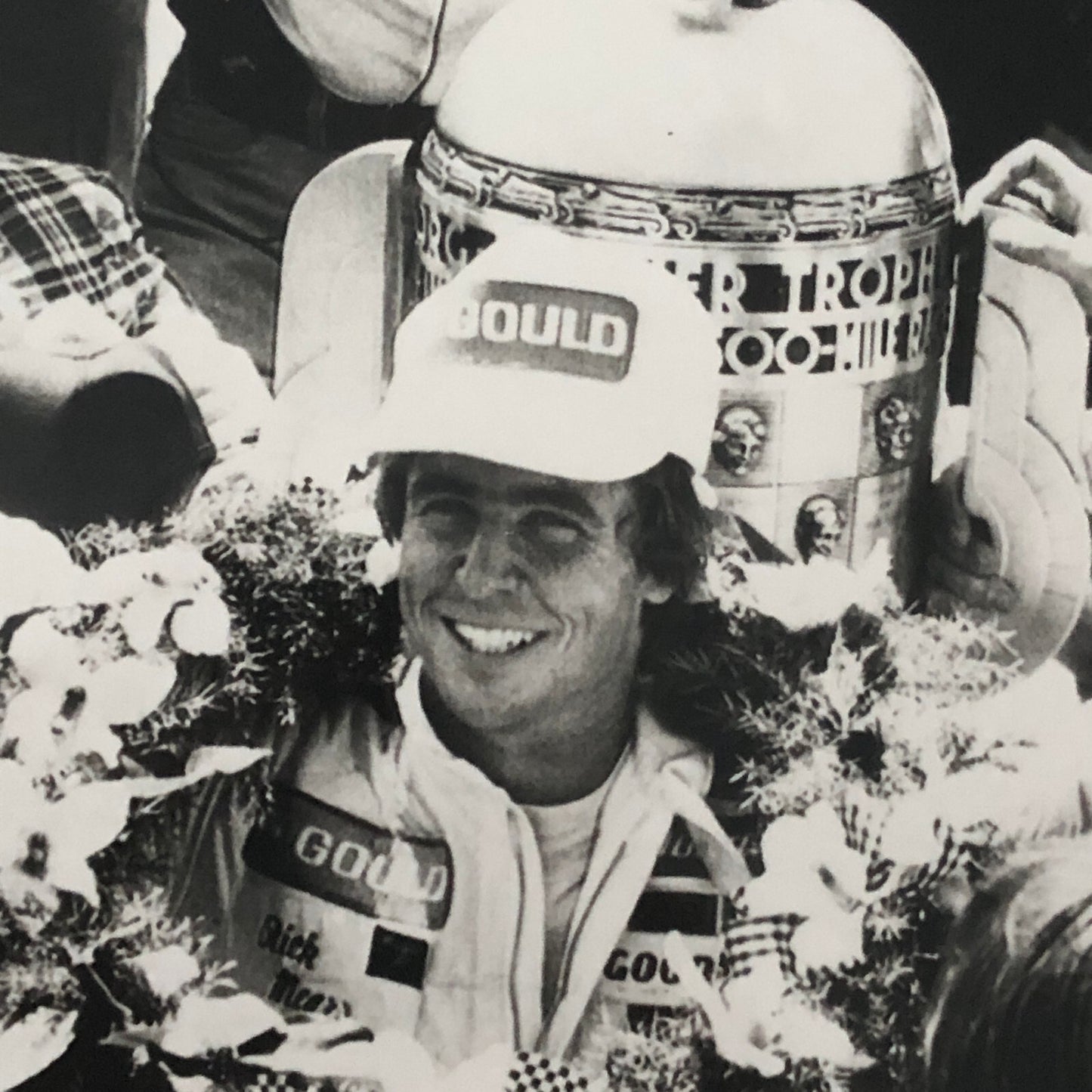 Vintage Indy Indianapolis Racing Photograph Rick Mears 1979 Keystone GERMAN Text