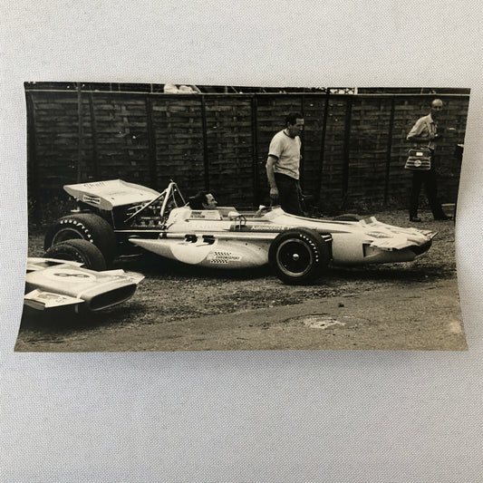 Vintage Racing Car Photo Photograph Print - Ronnie Peterson 