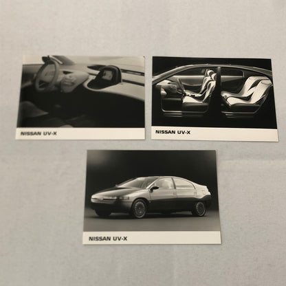 Nissan UV-X Concept Car Prototype Factory Press Photo Photograph Print Lot 3x