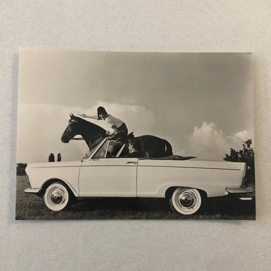 Auto Union DKW F12 Roadster Convertible Car Photo Photograph Vintage