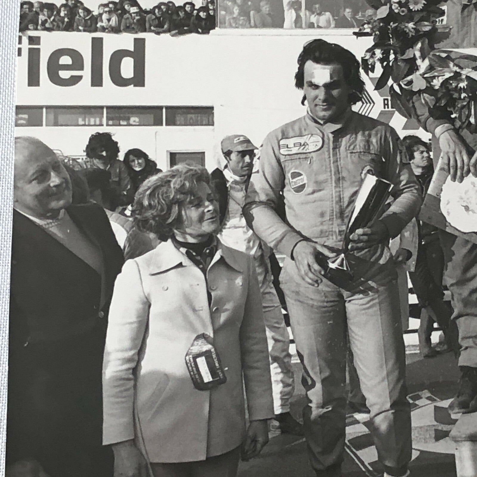 Vintage 1975 Formula 2 F2 Racing Photo Photograph Magny Cours JP Jabouille
