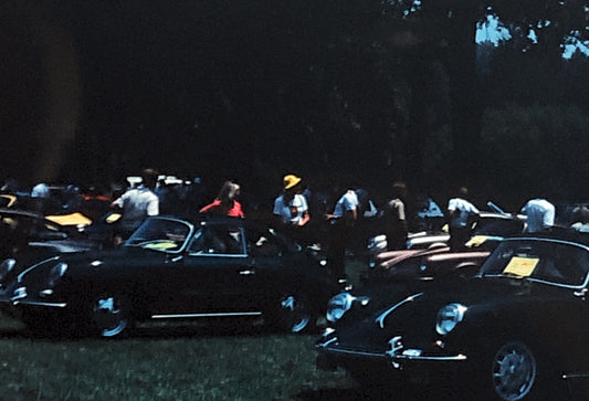Porsche 356 35mm Photo Slide Vintage 1981