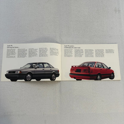 1988 Audi Car Sales Brochure Catalog 90 Quattro 5000 5000S Avant 5000CD 5000 CD