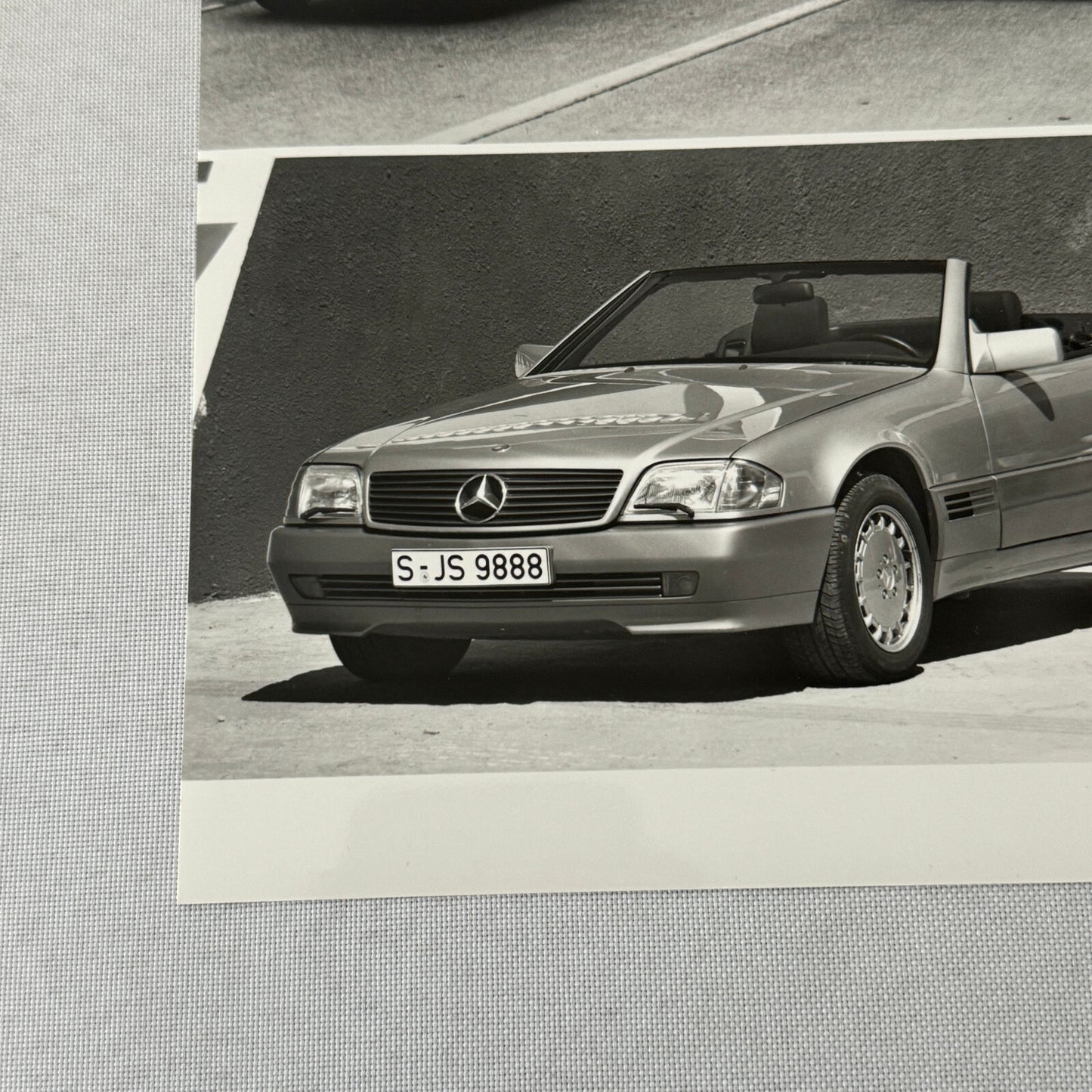 Mercedes Benz SL 40th Anniversary Factory Press Photo Photograph