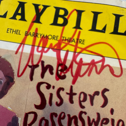 The Sisters Rosensweig Signed Program Playbill 1993 Possible Madeline Kahn