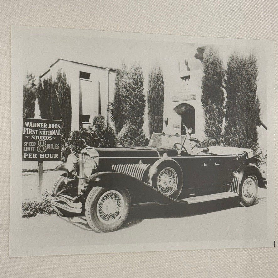 1932 Duesenberg Car Photograph Joe E Brown Photo Vintage Image Modern Print